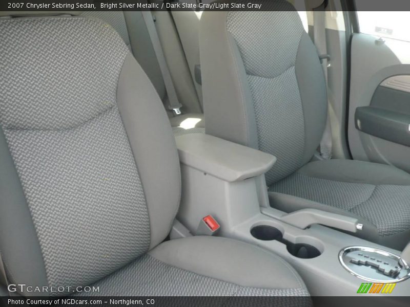 Bright Silver Metallic / Dark Slate Gray/Light Slate Gray 2007 Chrysler Sebring Sedan