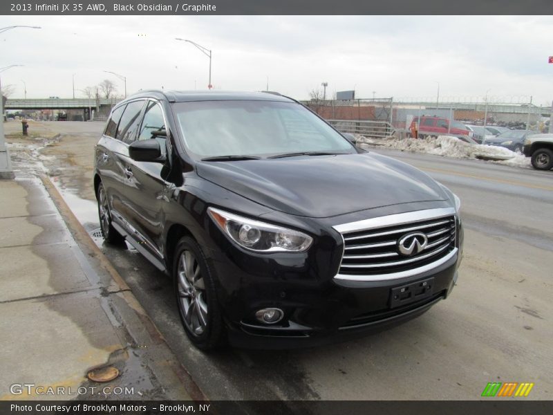 Black Obsidian / Graphite 2013 Infiniti JX 35 AWD