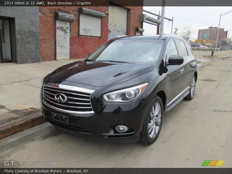 Black Obsidian / Graphite 2013 Infiniti JX 35 AWD