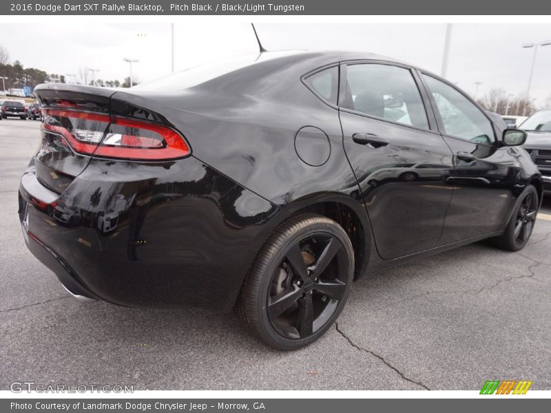 Pitch Black / Black/Light Tungsten 2016 Dodge Dart SXT Rallye Blacktop