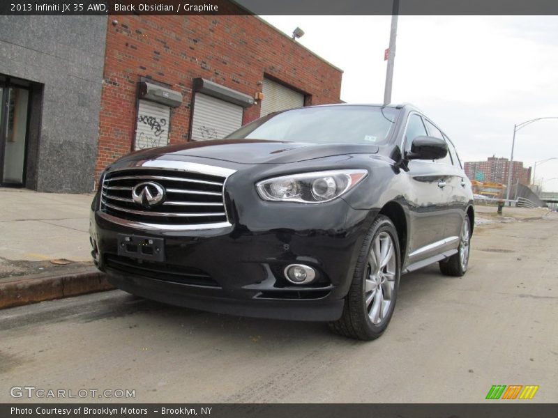 Black Obsidian / Graphite 2013 Infiniti JX 35 AWD