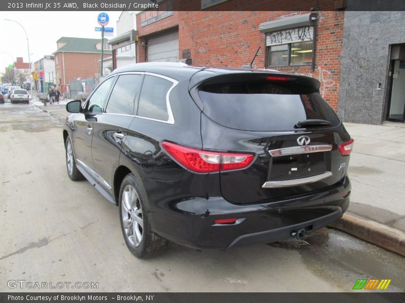 Black Obsidian / Graphite 2013 Infiniti JX 35 AWD