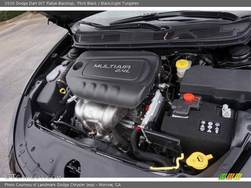 Pitch Black / Black/Light Tungsten 2016 Dodge Dart SXT Rallye Blacktop