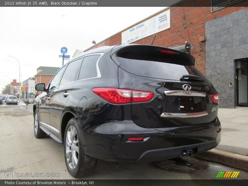 Black Obsidian / Graphite 2013 Infiniti JX 35 AWD