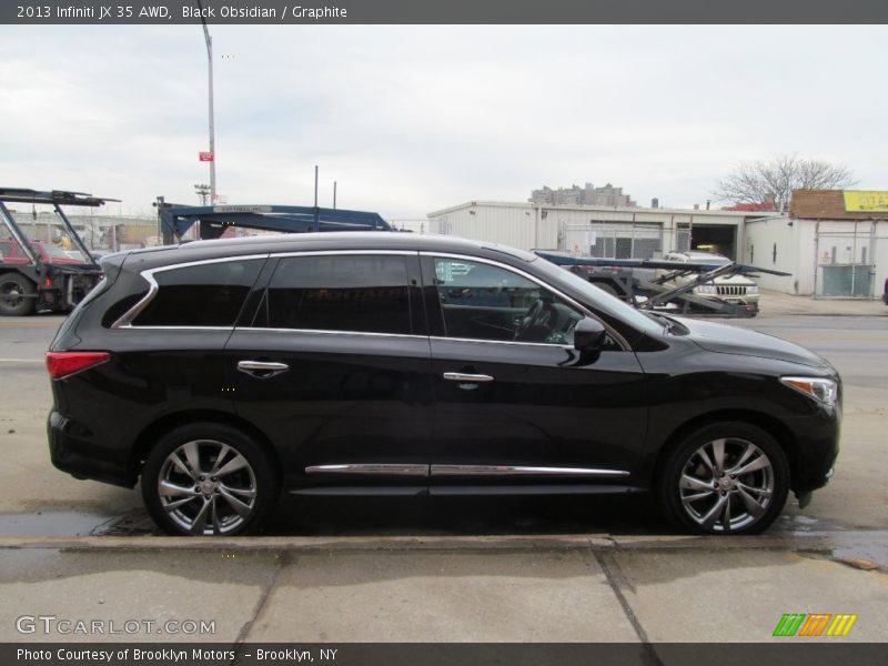 Black Obsidian / Graphite 2013 Infiniti JX 35 AWD