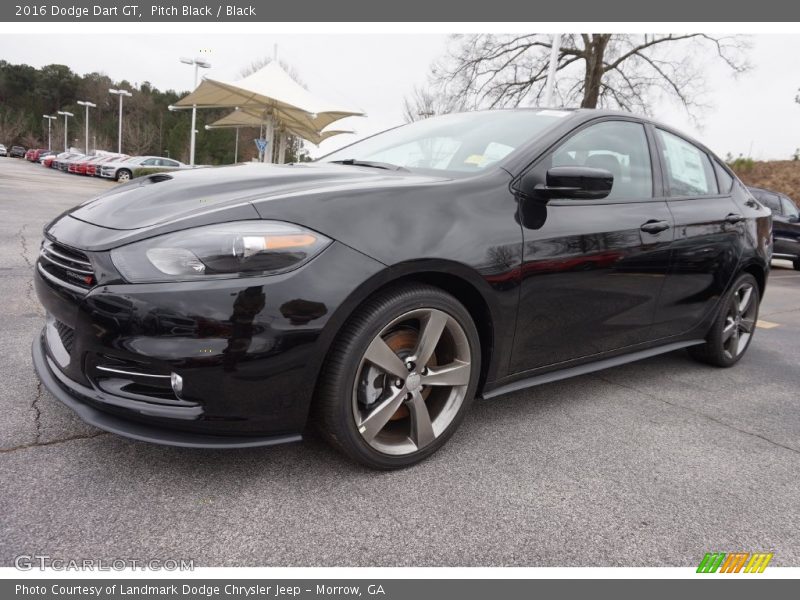 Pitch Black / Black 2016 Dodge Dart GT