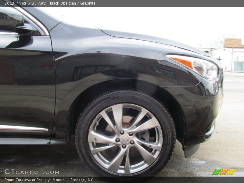Black Obsidian / Graphite 2013 Infiniti JX 35 AWD