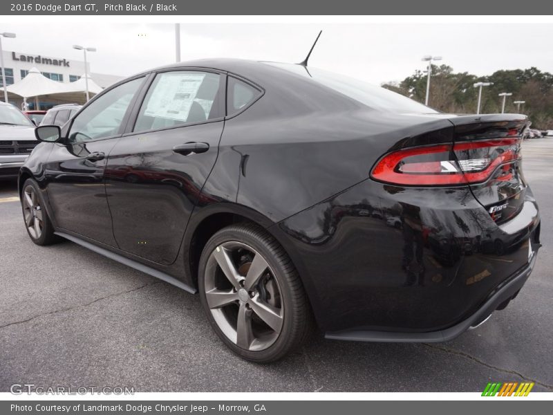 Pitch Black / Black 2016 Dodge Dart GT