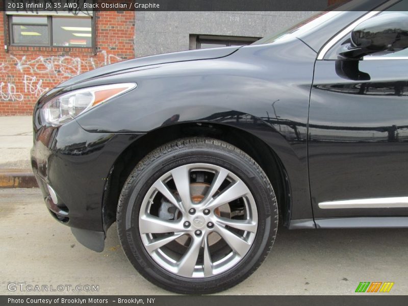 Black Obsidian / Graphite 2013 Infiniti JX 35 AWD
