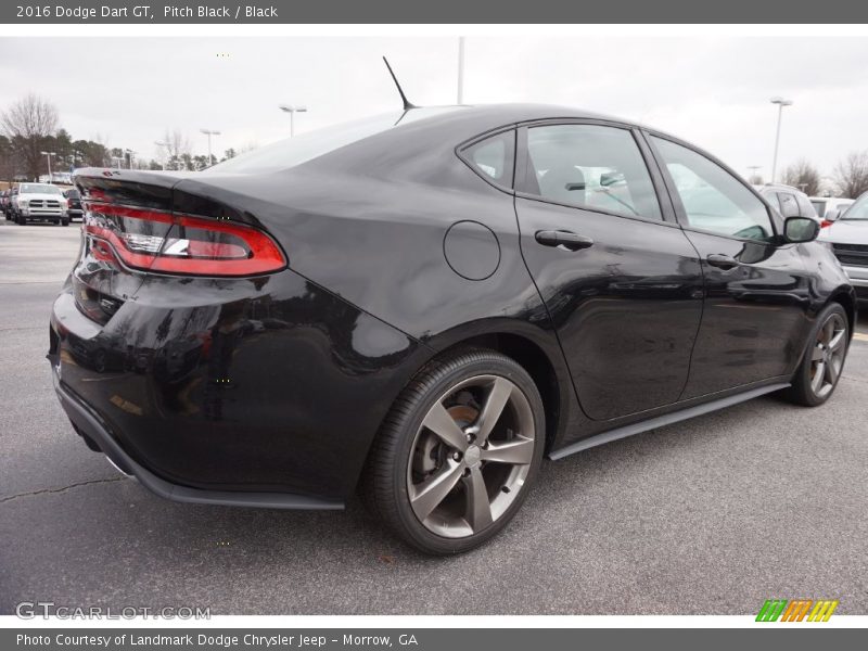 Pitch Black / Black 2016 Dodge Dart GT