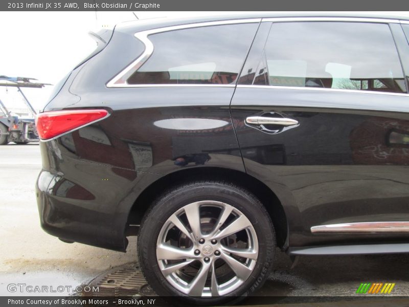 Black Obsidian / Graphite 2013 Infiniti JX 35 AWD