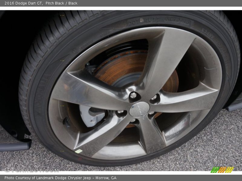 Pitch Black / Black 2016 Dodge Dart GT