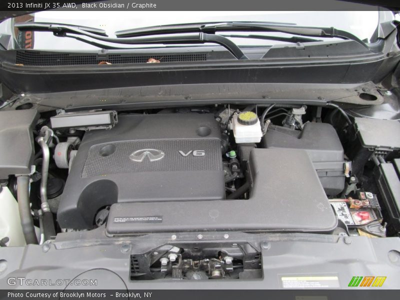 Black Obsidian / Graphite 2013 Infiniti JX 35 AWD