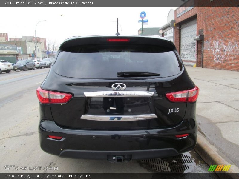 Black Obsidian / Graphite 2013 Infiniti JX 35 AWD