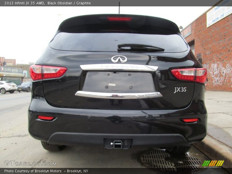 Black Obsidian / Graphite 2013 Infiniti JX 35 AWD