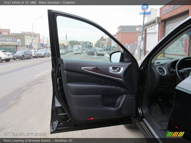 Black Obsidian / Graphite 2013 Infiniti JX 35 AWD