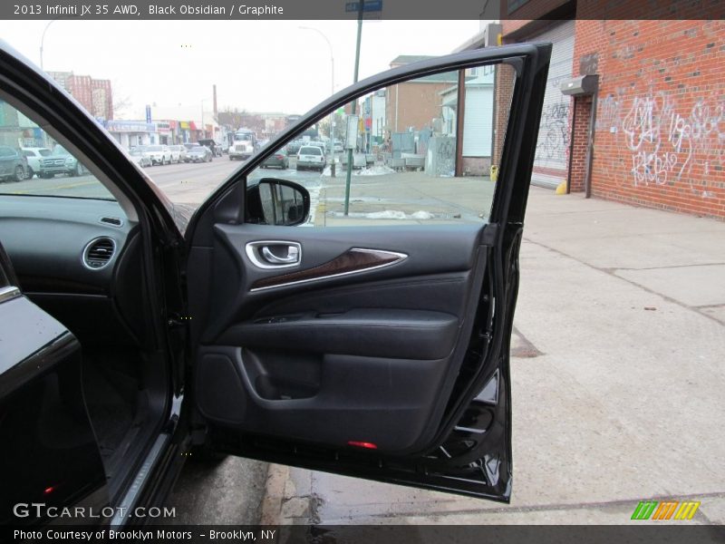 Black Obsidian / Graphite 2013 Infiniti JX 35 AWD