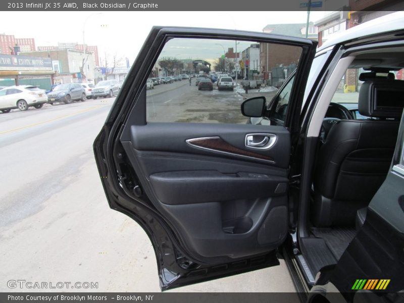 Black Obsidian / Graphite 2013 Infiniti JX 35 AWD