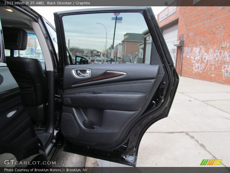 Black Obsidian / Graphite 2013 Infiniti JX 35 AWD