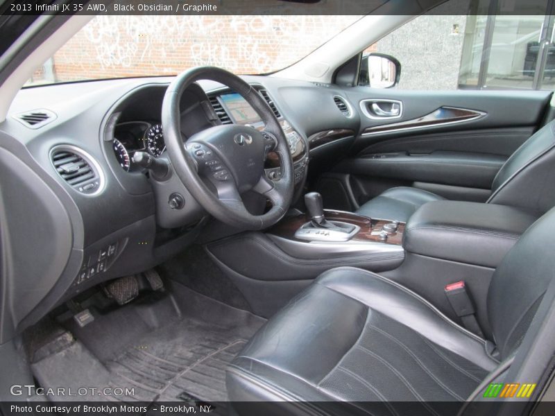 Black Obsidian / Graphite 2013 Infiniti JX 35 AWD