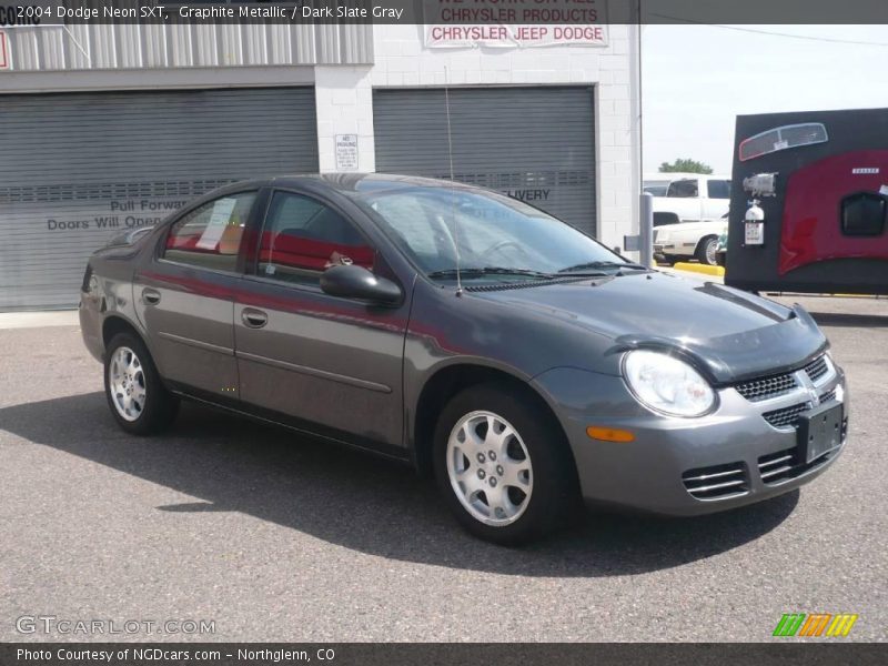 Graphite Metallic / Dark Slate Gray 2004 Dodge Neon SXT
