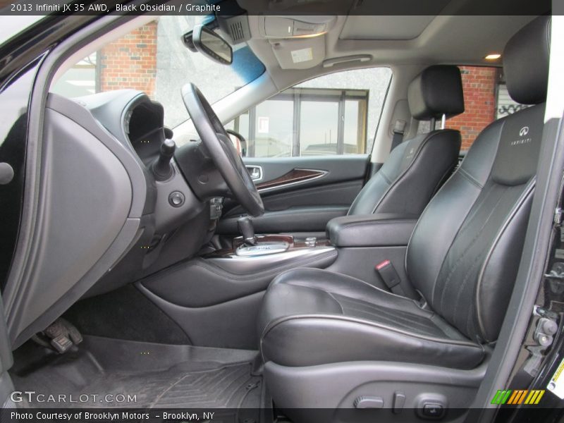 Black Obsidian / Graphite 2013 Infiniti JX 35 AWD