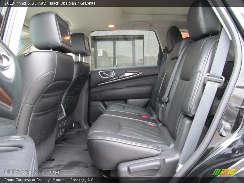 Black Obsidian / Graphite 2013 Infiniti JX 35 AWD