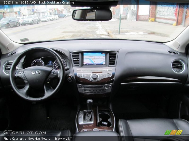 Black Obsidian / Graphite 2013 Infiniti JX 35 AWD