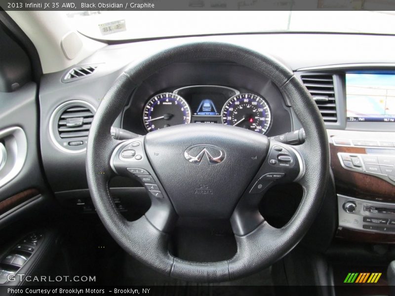 Black Obsidian / Graphite 2013 Infiniti JX 35 AWD