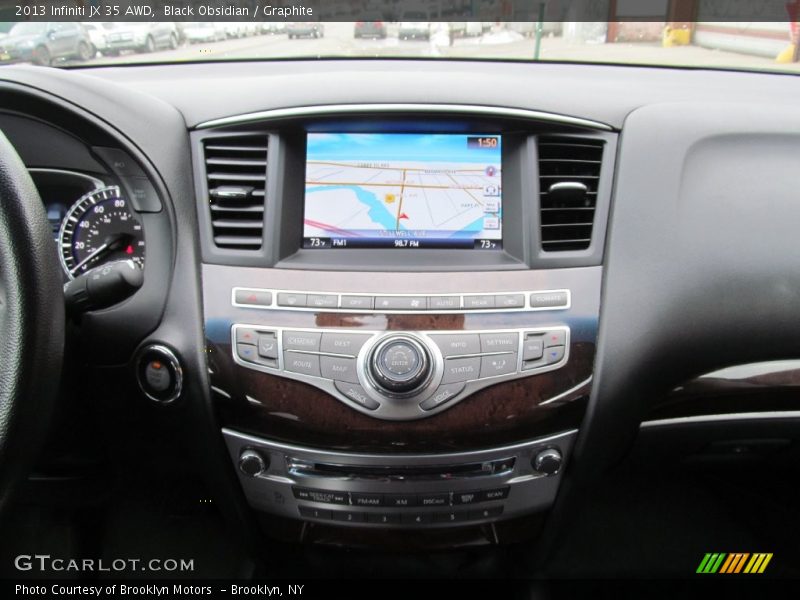 Black Obsidian / Graphite 2013 Infiniti JX 35 AWD