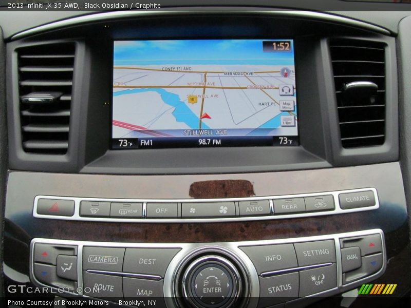 Black Obsidian / Graphite 2013 Infiniti JX 35 AWD