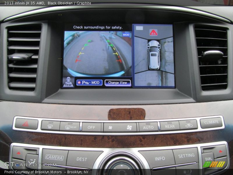 Black Obsidian / Graphite 2013 Infiniti JX 35 AWD