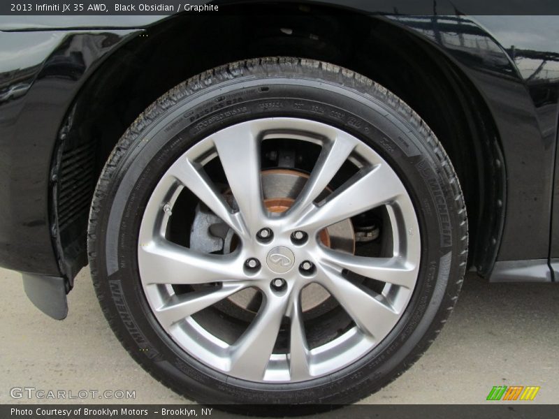 Black Obsidian / Graphite 2013 Infiniti JX 35 AWD