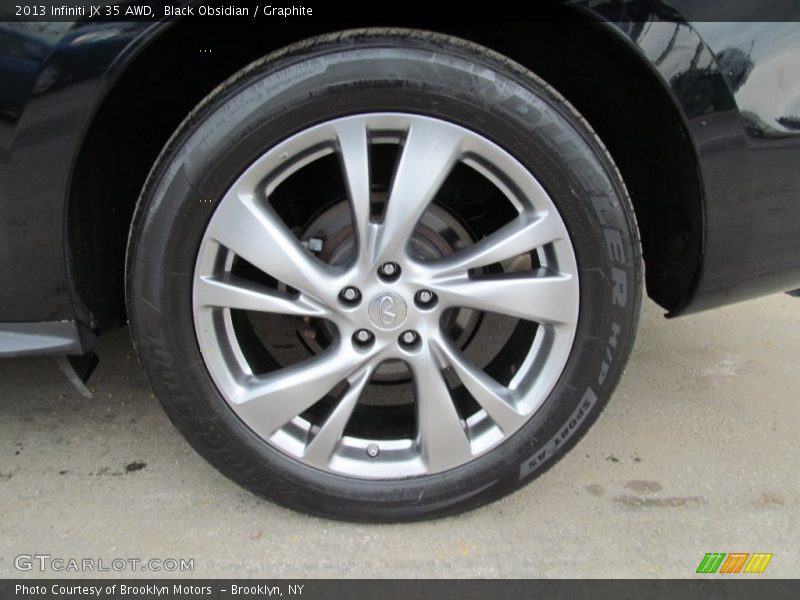 Black Obsidian / Graphite 2013 Infiniti JX 35 AWD