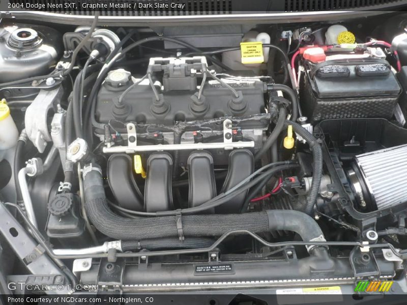 Graphite Metallic / Dark Slate Gray 2004 Dodge Neon SXT