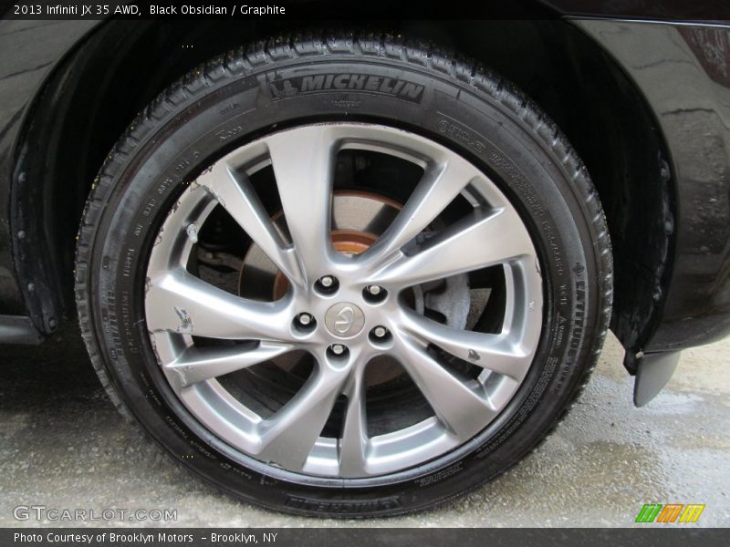 Black Obsidian / Graphite 2013 Infiniti JX 35 AWD