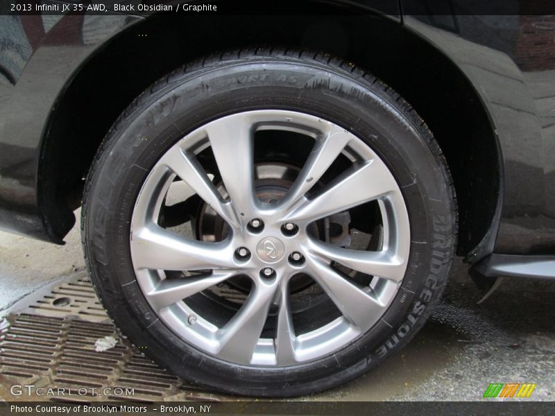 Black Obsidian / Graphite 2013 Infiniti JX 35 AWD