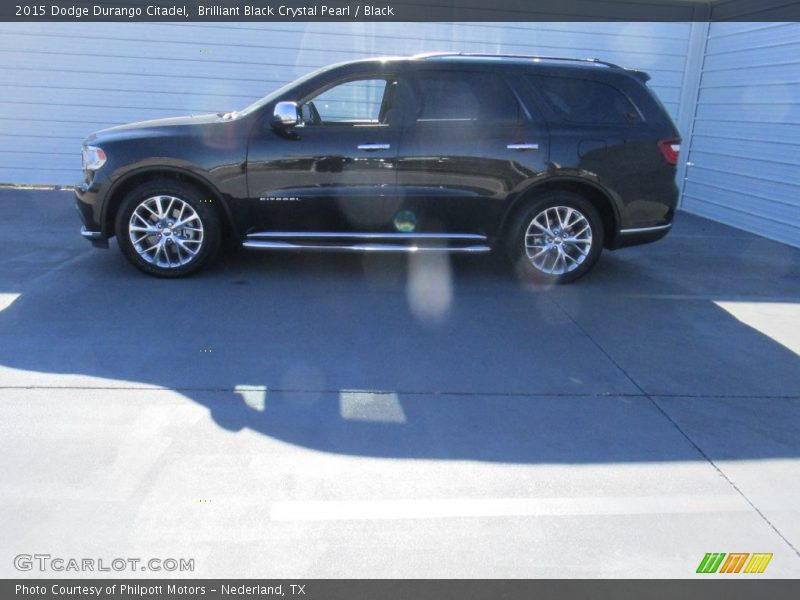 Brilliant Black Crystal Pearl / Black 2015 Dodge Durango Citadel