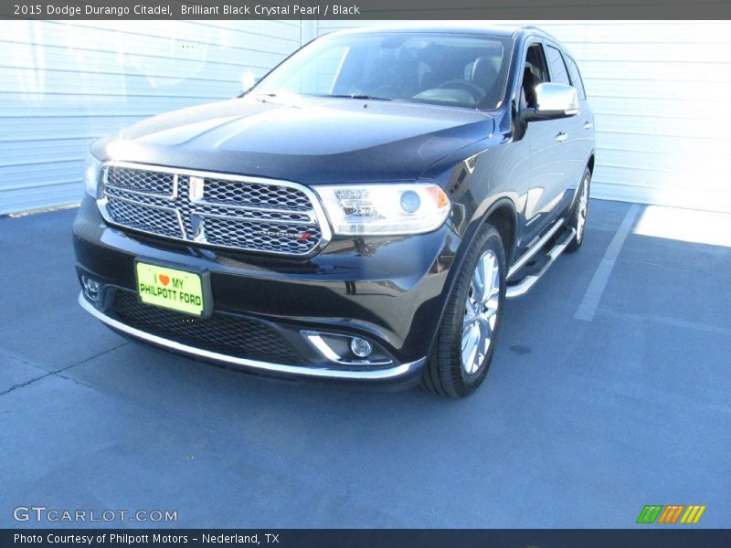 Brilliant Black Crystal Pearl / Black 2015 Dodge Durango Citadel