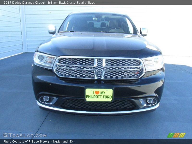 Brilliant Black Crystal Pearl / Black 2015 Dodge Durango Citadel