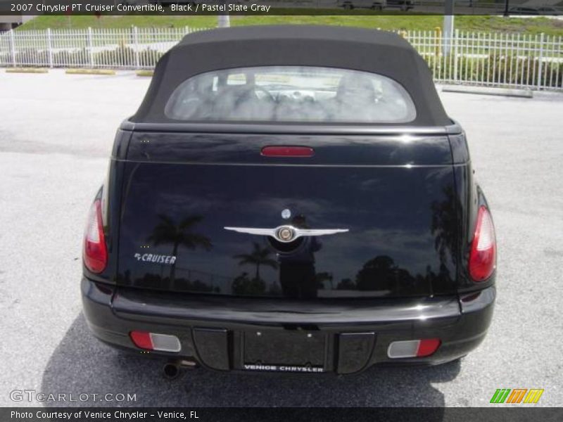 Black / Pastel Slate Gray 2007 Chrysler PT Cruiser Convertible