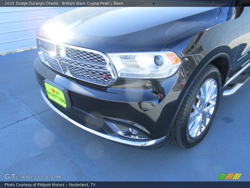 Brilliant Black Crystal Pearl / Black 2015 Dodge Durango Citadel