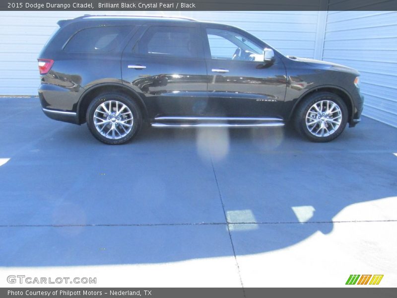 Brilliant Black Crystal Pearl / Black 2015 Dodge Durango Citadel