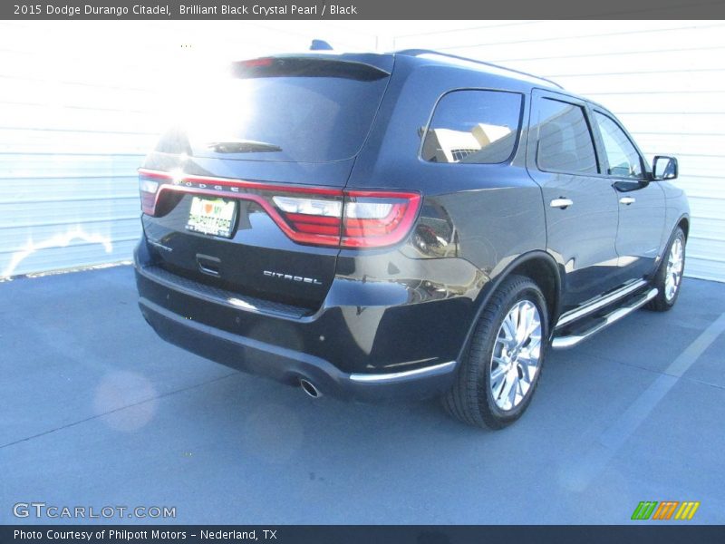 Brilliant Black Crystal Pearl / Black 2015 Dodge Durango Citadel