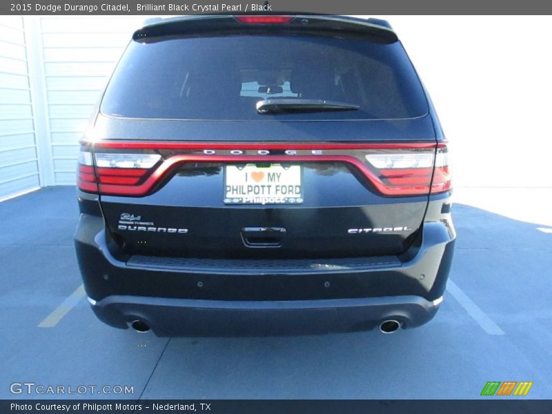 Brilliant Black Crystal Pearl / Black 2015 Dodge Durango Citadel