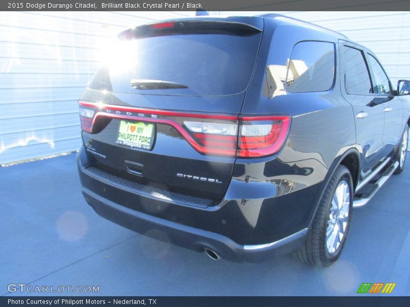 Brilliant Black Crystal Pearl / Black 2015 Dodge Durango Citadel