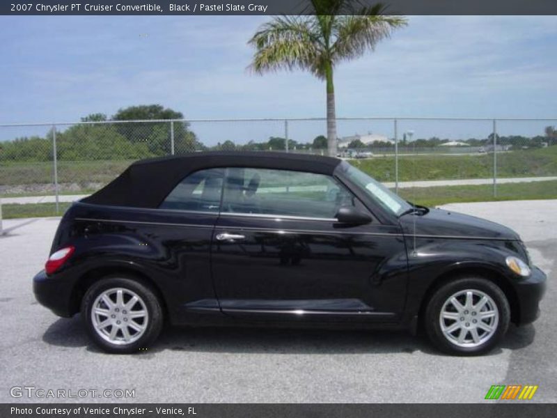 Black / Pastel Slate Gray 2007 Chrysler PT Cruiser Convertible