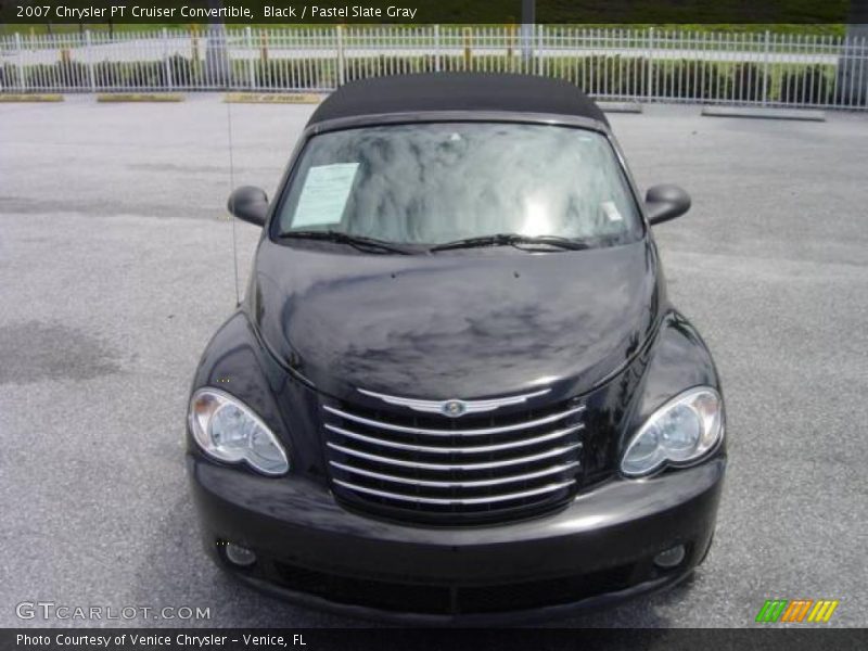 Black / Pastel Slate Gray 2007 Chrysler PT Cruiser Convertible