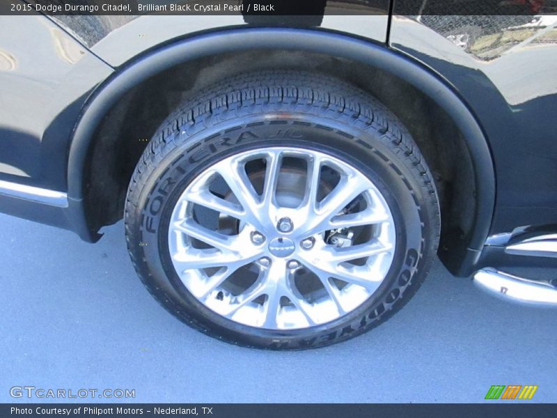 Brilliant Black Crystal Pearl / Black 2015 Dodge Durango Citadel