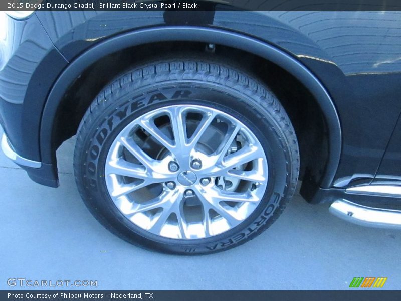 Brilliant Black Crystal Pearl / Black 2015 Dodge Durango Citadel
